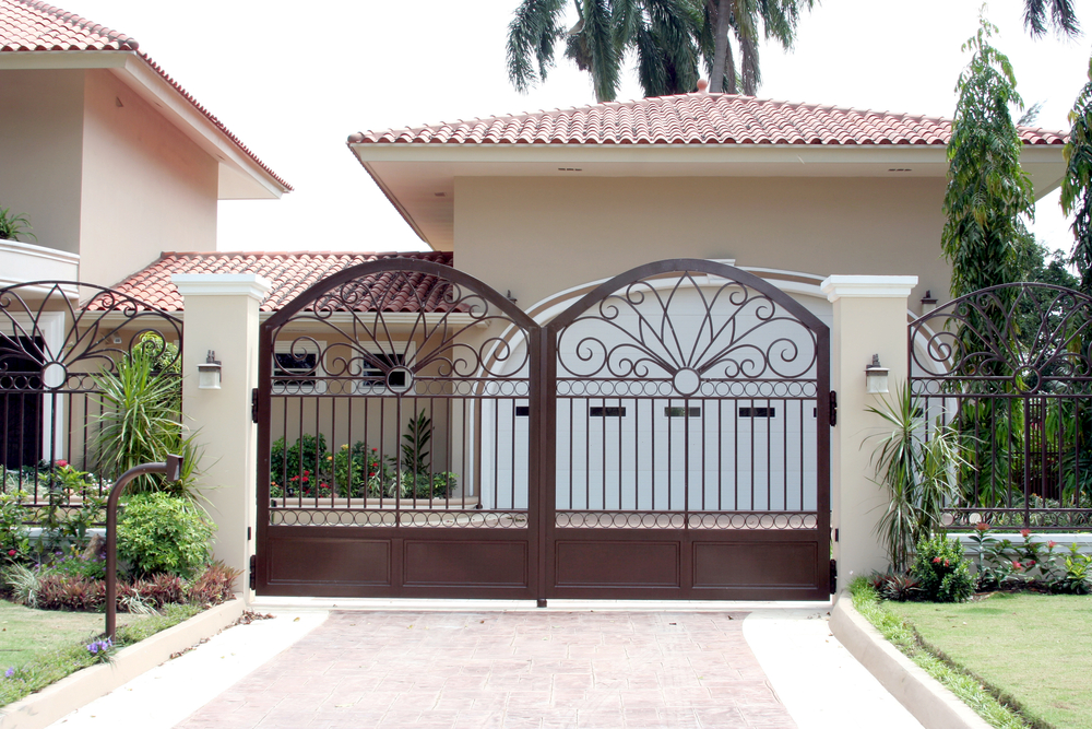 Beautiful front gate